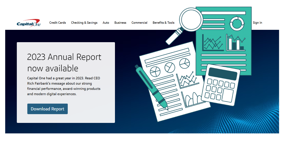 whats in the capital one report